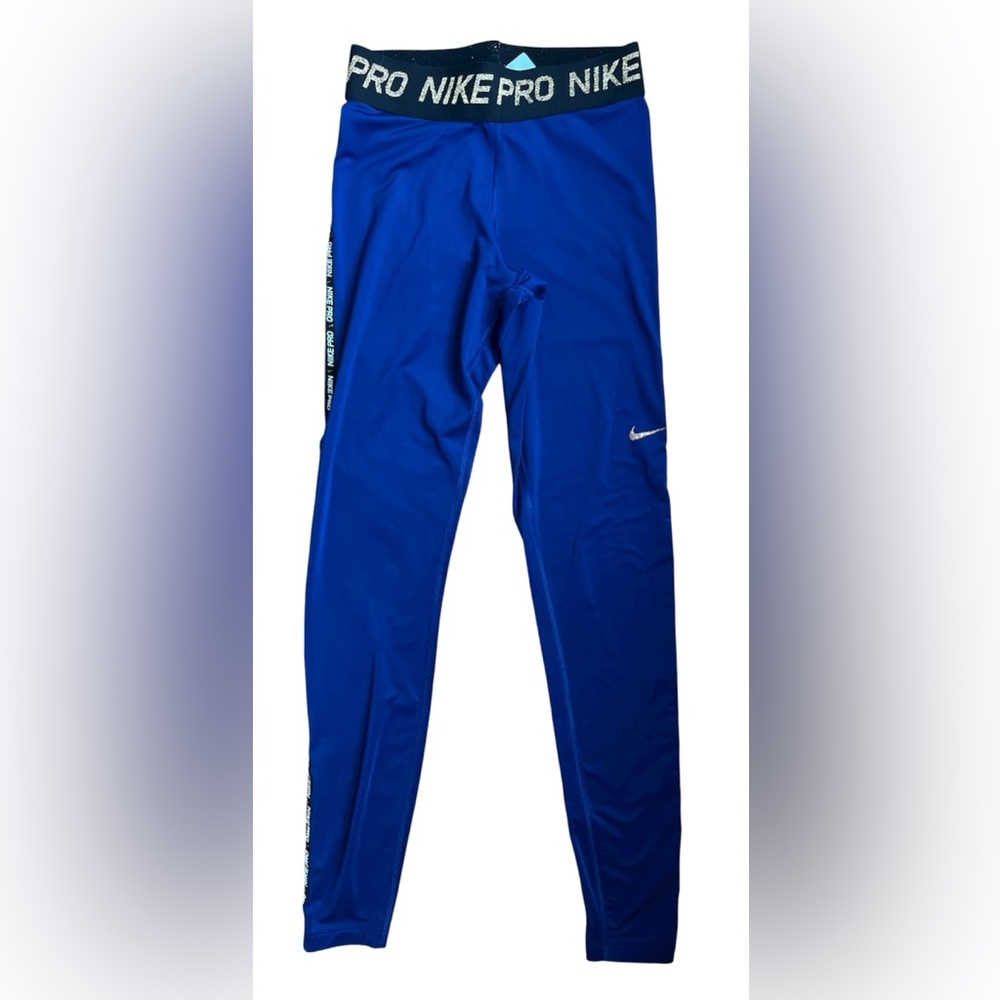 Nike Pro Dri-Fit Leggings Womens XS Navy. 1640